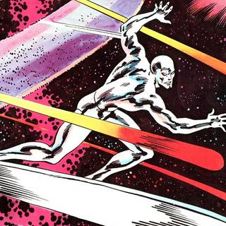Silver Surfer Marvel Comics desktop wallpaper