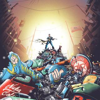 Fallout New Vegas phone wallpaper