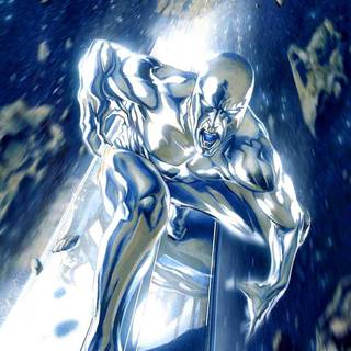 Silver Surfer iPhone wallpaper