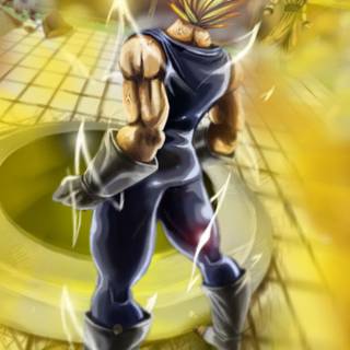 Majin Vegeta iPhone wallpaper