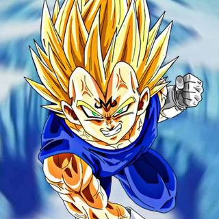 Majin Vegeta iPhone wallpaper