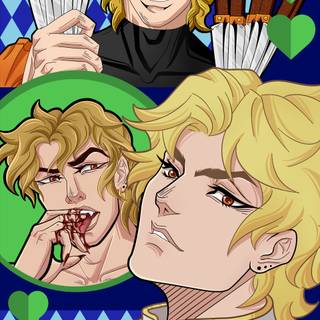 Dio Brando phone wallpaper