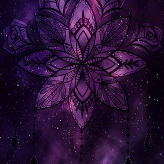 Black purple phone wallpaper