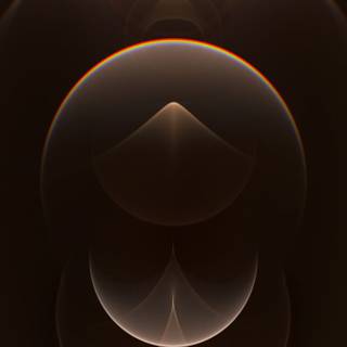 iPhone 13 gold wallpaper