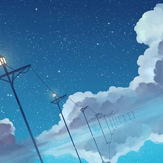 Moon night iPhone wallpaper