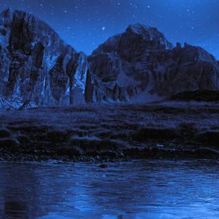 Moon night iPhone wallpaper