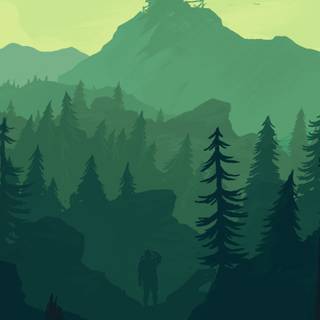 Fire Watch iPhone wallpaper