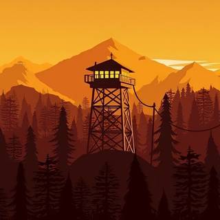 Fire Watch iPhone wallpaper