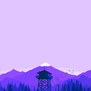 Fire Watch iPhone wallpaper