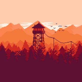 Fire Watch iPhone wallpaper