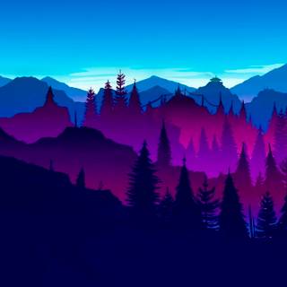 Fire Watch iPhone wallpaper