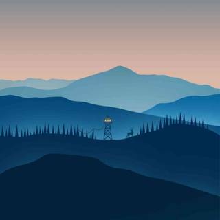 Fire Watch iPhone wallpaper