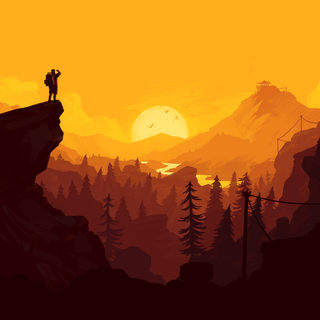 Fire Watch iPhone wallpaper