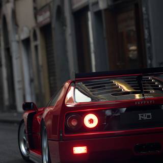 Ferrari F40 phone wallpaper