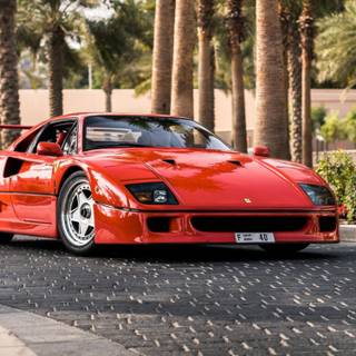 Ferrari F40 phone wallpaper