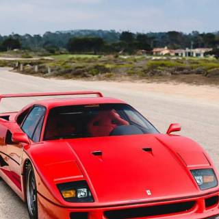Ferrari F40 phone wallpaper