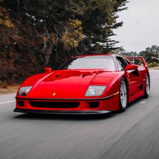 Ferrari F40 phone wallpaper