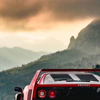 Ferrari F40 phone wallpaper