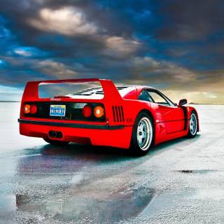Ferrari F40 phone wallpaper