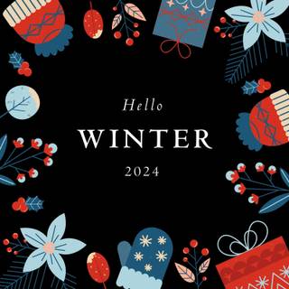 Hello Winter 2024 wallpaper