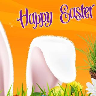 Happy Easter poster wallpaper