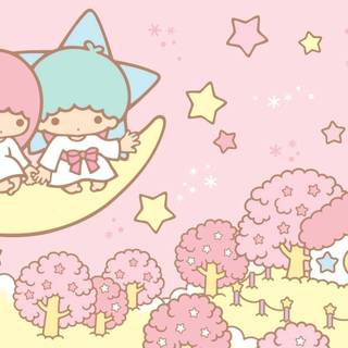 Little Twin Stars Lala wallpaper