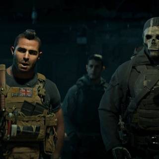 Ghost and Soap CoD wallpaper