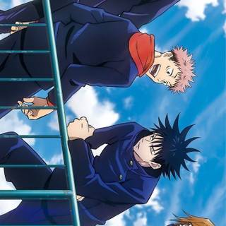 JJK and Naruto wallpaper