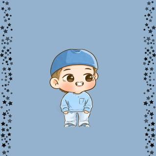 BTS V fanart wallpaper