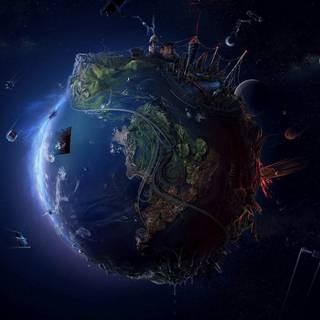 Desktop creative wallpaper