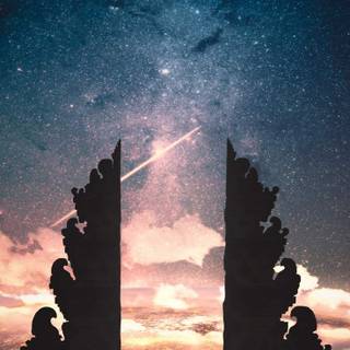 Gates of Heaven iPhone wallpaper
