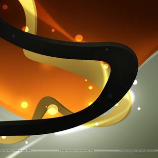 Black and orange desktop wallpaper