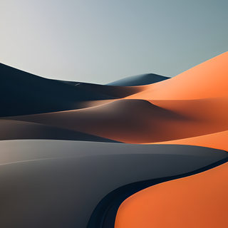 Black orange iPhone wallpaper