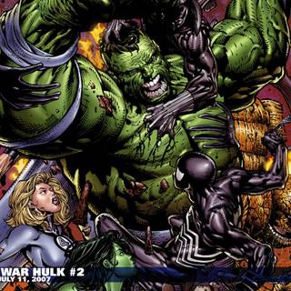 World War Hulk desktop wallpaper