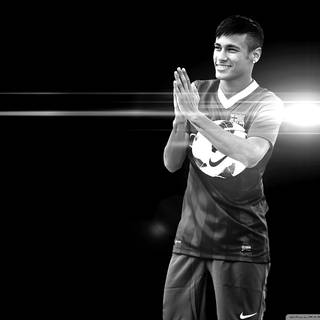 Neymar black desktop wallpaper