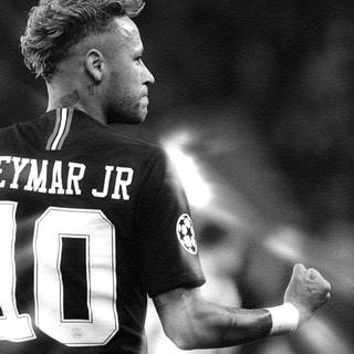 Neymar black desktop wallpaper