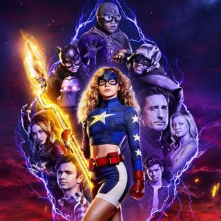 TV girl 4k wallpaper