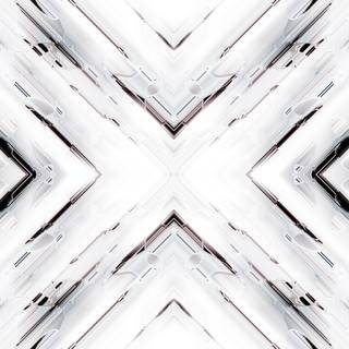 Black and white abstract 4k wallpaper