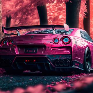 8k Nissan GTR wallpaper