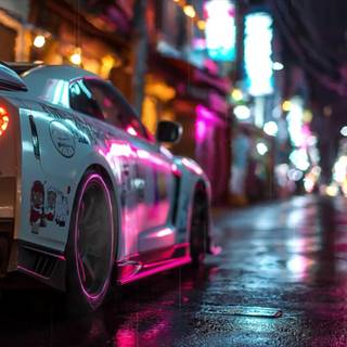 GTR cartoon wallpaper