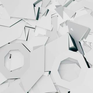 Black and white abstract 4k wallpaper