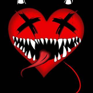 iPhone monster wallpaper