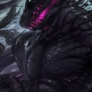 iPhone monster wallpaper