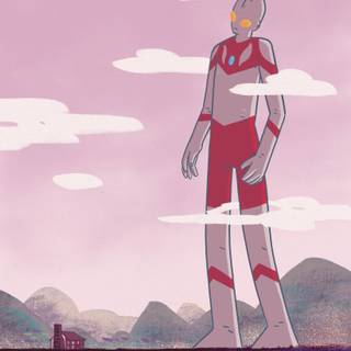 Ultraman iPhone wallpaper