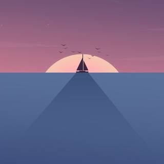 Flat phone wallpaper