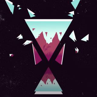 Flat phone wallpaper