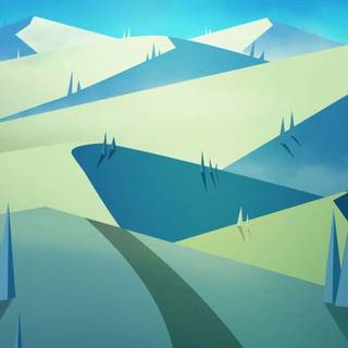 Flat phone wallpaper