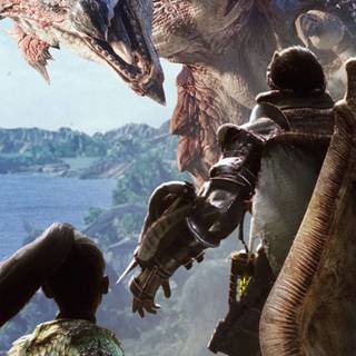 iPhone monster wallpaper