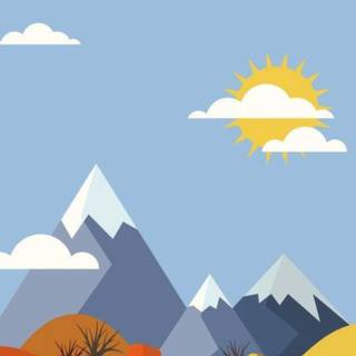 Flat phone wallpaper