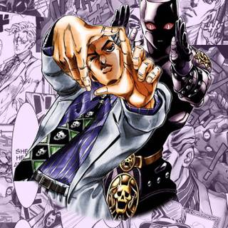 Kira Yoshikage phone wallpaper